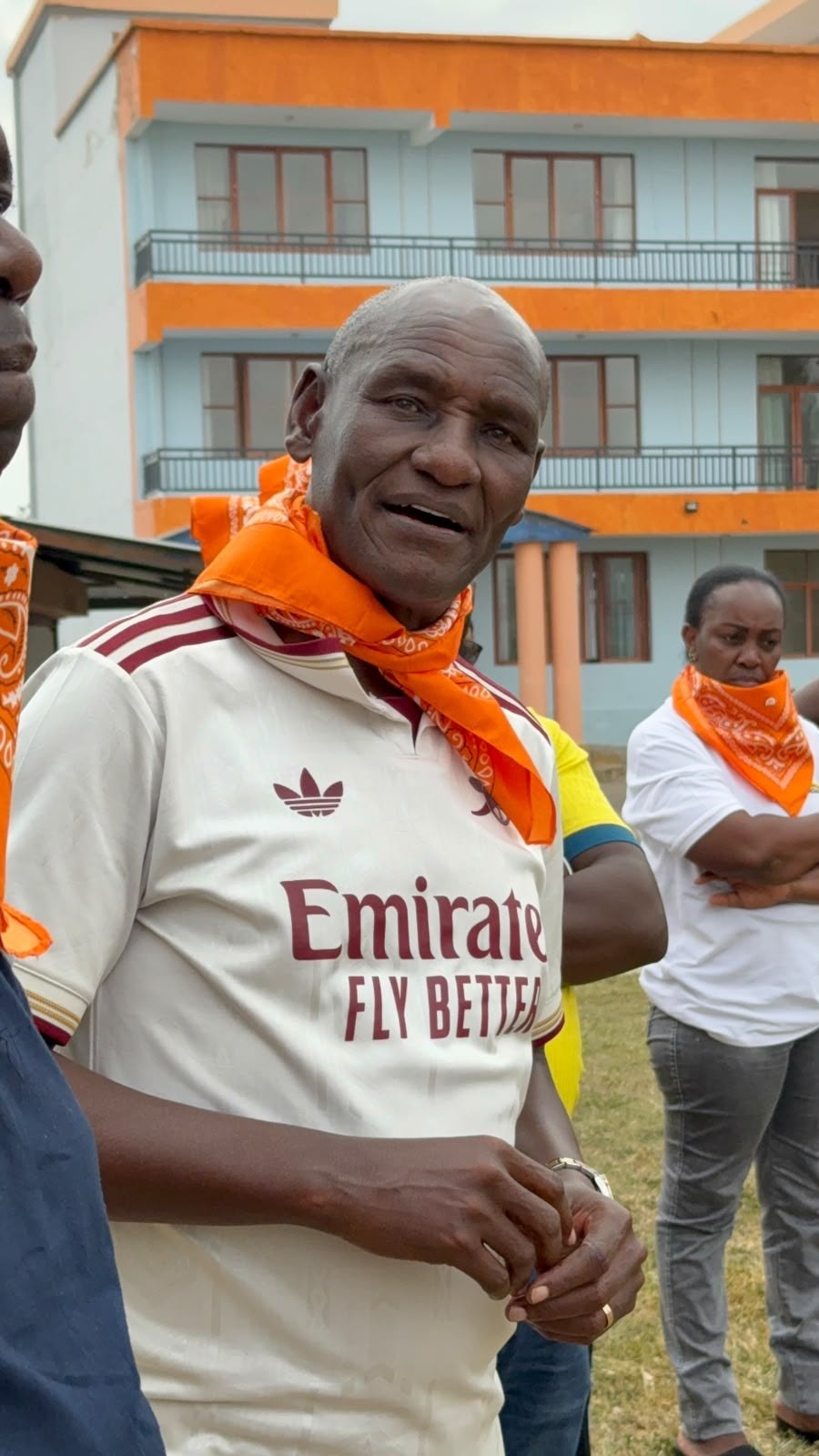 Photograph from a facilitated team development programme by The Team Building Company